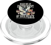 La preghiera di San Francesco d'Assisi rende cattolica la pace dello strumento PopSockets PopGrip per MagSafe