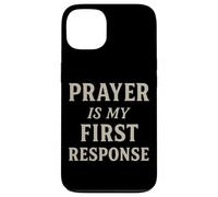 La preghiera è la mia risposta motivazionale ispiratrice cristiana Custodia per iPhone 13