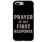 La preghiera è la mia risposta motivazionale ispiratrice cristiana Custodia per iPhone 7 Plus/8 Plus