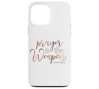 La preghiera è l'arma 2 Corinzi 10 4 Custodia per iPhone 13 Pro Max