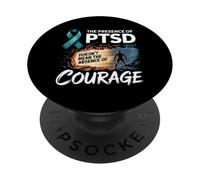La presenza di PTSD non significa assenza di coraggio PopSockets PopGrip Adesivo
