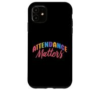 la presenza è importante Progettare per uno spettacolo Custodia per iPhone 11