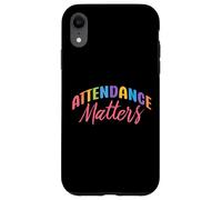 la presenza è importante Progettare per uno spettacolo Custodia per iPhone XR