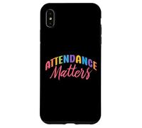 la presenza è importante Progettare per uno spettacolo Custodia per iPhone XS Max