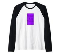 La Pressione del Colore Viola è Una Grafica Viola privilegio Maglia con Maniche Raglan