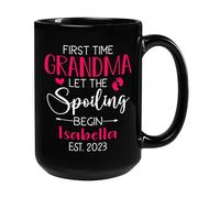 La Prima Volta Che La Nonna Si Lascia Viziare Tazza Mug Divertenti Tazza Colazione Novità Tazze Di Caffè Regali Novità Per Ragazze Natale Regalo Fidanziati 330Ml