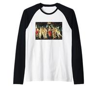 La Primavera (Primavera) di Sandro Botticelli Maglia con Maniche Raglan