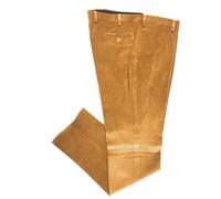 La Primula Verde Pantalone Elegante da Uomo Duca Visconti di Modrone in Velluto, 11 Colori, dalla 48 alla 65 Leggermente Elasticizzati, Ideale per Le Taglie Forti (57 IT Calibrate, Senape)