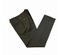 La Primula Verde, Pantaloni Uomo in Pura Lana Vergine Eleganti, Drop 6, Taglio Classico, Ideali per Ufficio, Cerimonie, Invernali, Regular, Comodi (IT, Numero, 56, Regular, Regular, Nero)