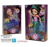 LA PRINCIPESSA DEGLI ABISSI - BAMBOLA PRINCIPESSA CON SUONI MUSICA E SNODABILE