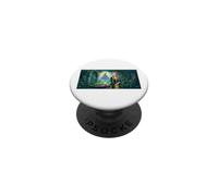 La principessa del principe ranocchio ben rana palla d'oro foresta magica PopSockets PopGrip Adesivo