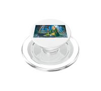 La principessa del principe ranocchio ben rana palla d'oro foresta magica PopSockets PopGrip per MagSafe