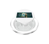 La principessa del principe ranocchio ben rana palla d'oro foresta magica PopSockets PopGrip per MagSafe