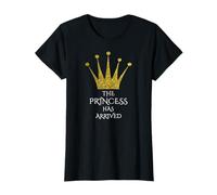 La principessa è arrivata le ragazze Crown Princess Maglietta