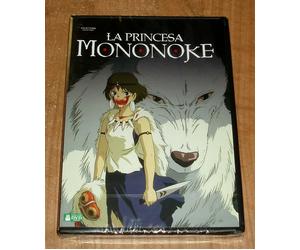 La Principessa Mononoke DVD Nuovo Sigillato Studio Ghibli Manica (Senza