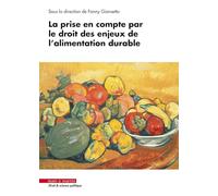 La prise en compte par le droit des enjeux de l'alimentation durable