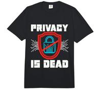 La Privacy è Morta Informatica Programmazione Cybersecurity Comfort Colors Adult Heavyweight T-Shirt