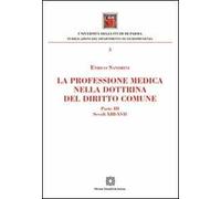 La professione medica nella dottrina del diritto comune