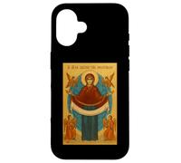 La protezione della Santissima Madre di Dio - Theotokos Custodia per iPhone 16