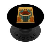 La protezione della Santissima Madre di Dio - Theotokos PopSockets PopGrip Adesivo