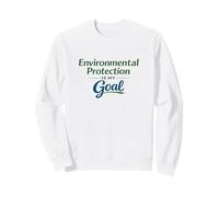 La Protezione dell'ambiente è Il Mio Obiettivo - Consapevolezza Ecologica Felpa