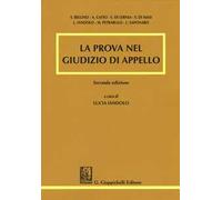La prova nel giudizio di appello