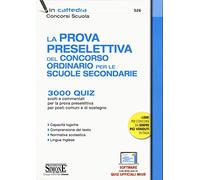La prova preselettiva del Concorso Ordinario per le Scuole Secondarie
