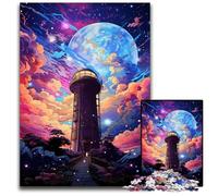 La psichedelia colorata dell'Osservatorio Puzzle da 1000 pezzi per adulti Puzzle di carta per adulti Attività per famiglie Fai da te Decorazione per la casa Regalo per le feste 1000 pezzi (38x26 cm)