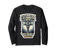 La psichiatra Cristiana La pgyciatry è Il Mio Ministero Versetto biblico Maglia a Manica