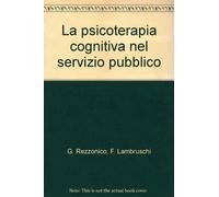 La psicoterapia cognitiva nel servizio pubblico