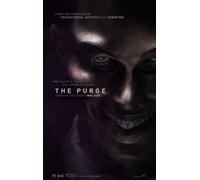 La Purge (2013) Poster Originale Doppio Lato Del Film Con Ethan Hawke