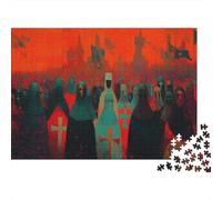 La Quarta Crociata1000 Pezzi Impossibili Per Adulti, Giochi, Regali, Sfide Per Bambini70x50cm/1000pcs