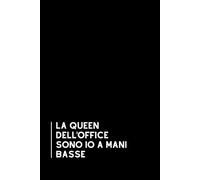 La queen dell'office sono io a mani basse: Taccuino per appunti, Quaderno divertente per colleghi | Umorismo da ufficio.Scherzo Regalo perfetto per ... di classe | Formato A5 con 110 pagine!