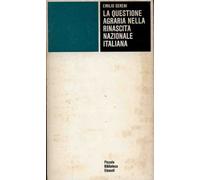 La questione agraria nella rinascita nazionale italiana