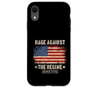 La rabbia contro il regime non resiste a nessun re dal 1776 Custodia per iPhone XR