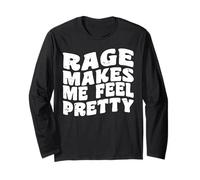 La Rabbia Mi Fa Sentire Carina | Detto Umorismo, Sarcastico, Divertente Maglia a Manica