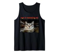 La Rabbia Mi Sta consumando Meme del Gatto Fisso Canotta