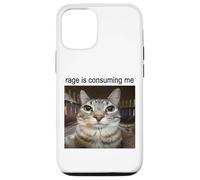 La rabbia mi sta consumando sciocco che fissa il meme del gatto Custodia per iPhone 12/12 Pro