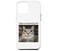 La rabbia mi sta consumando sciocco che fissa il meme del gatto Custodia per iPhone 12 Pro Max