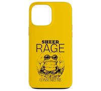 La rabbia pura mi consuma (divertente grafica a forma di rana) Custodia per iPhone 13 Pro Max
