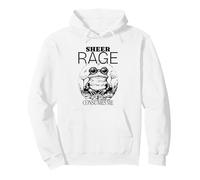 La Rabbia Pura Mi consuma (Divertente Grafica a Forma di Rana) Felpa con Cappuccio