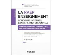 La RAEP enseignement: Concours internes, examens professionnels CAPES, CAER-CAPES, CAPET, CAER-CAPET, CAPLP, CAER-CAPLP, CAPESA, CAPETA, CAPLPA, CPE
