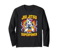 La Ragazza Buffa con L'unicorno: Il Jiu-Jitsu È Il Mio Maglia a Manica