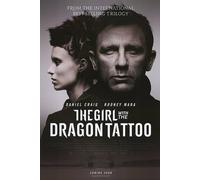 La Ragazza Con Il Tatuaggio Del Drago Poster Originale Doppio Lato Film 69x102cm