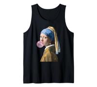 La Ragazza con Un orecchino di Perla Johannes Vermeer Canotta