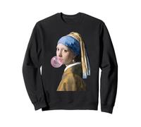 La Ragazza con Un orecchino di Perla Johannes Vermeer Felpa