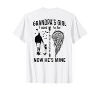 La Ragazza del Nonno Ero Il Suo Angelo Ora è Mio Maglietta