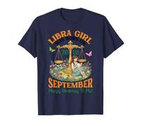 La Ragazza della Bilancia è Nata Il 26 Settembre Buon Compleanno a Me Maglietta