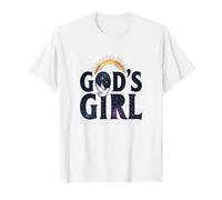 La Ragazza di Dio: Celeste Colomba Fede Ispirazione, cristiani Maglietta, Uomo, Bianco, M