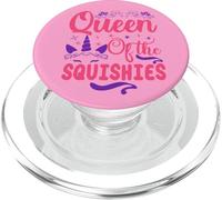La ragazza unicorno ama la graziosa regina degli squishies rosa PopSockets PopGrip per MagSafe